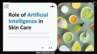 Role of Artificial Intelligence in Skin Care