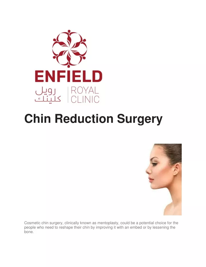 chin reduction surgery