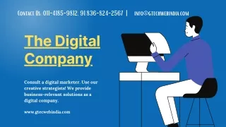 Boost the Company's Online Profile with Gtechwebindia in 2023