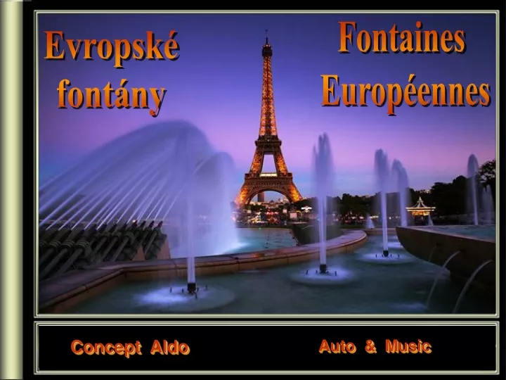 fontaines europ ennes