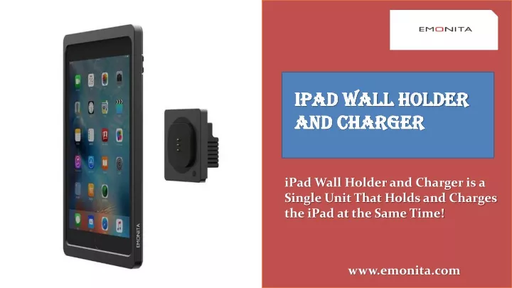 ipad wall holder and charger