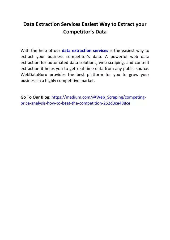 data extraction services easiest way to extract