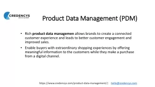 Product Data Management (PDM)