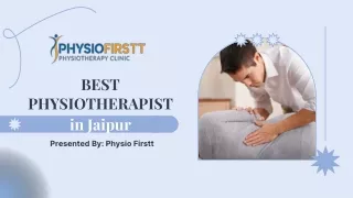 best physiotherapist in jaipur