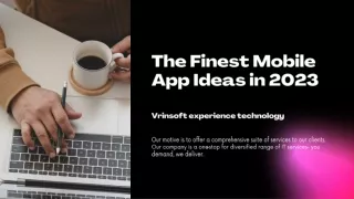 Best Mobile App Concepts for 2023 | Vrinsoft Experience Technology