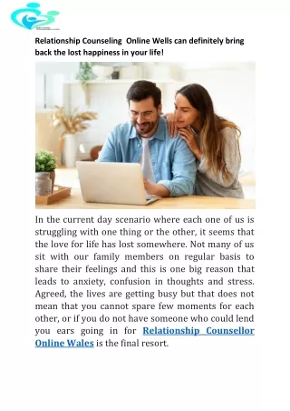 relationship counseling online wells