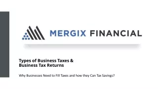 How Many Types of Business Taxes and Tax Returns? Know Here