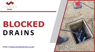 Get Rid Of Nasty Blocked Drains With Premier Drain