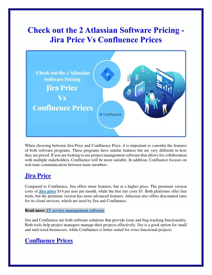 check out the 2 atlassian software pricing jira