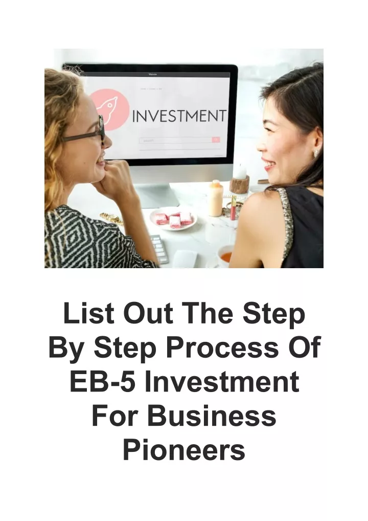 list out the step by step process
