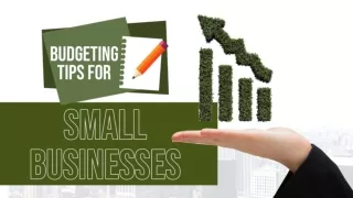 Budgeting Tips for Small Businesses
