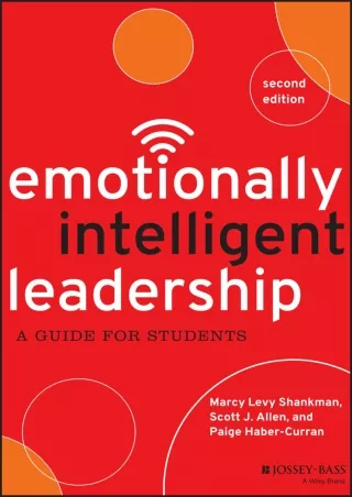DOWNLOA T  Emotionally Intelligent Leadership A Guide for Students