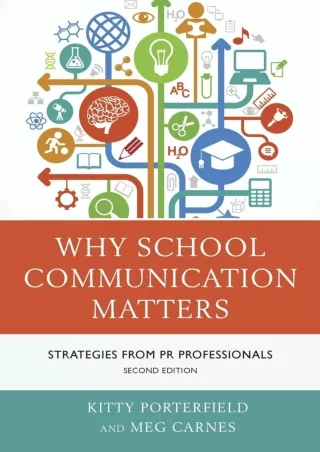 eBOOK  Why School Communication Matters Strategies From PR Professionals