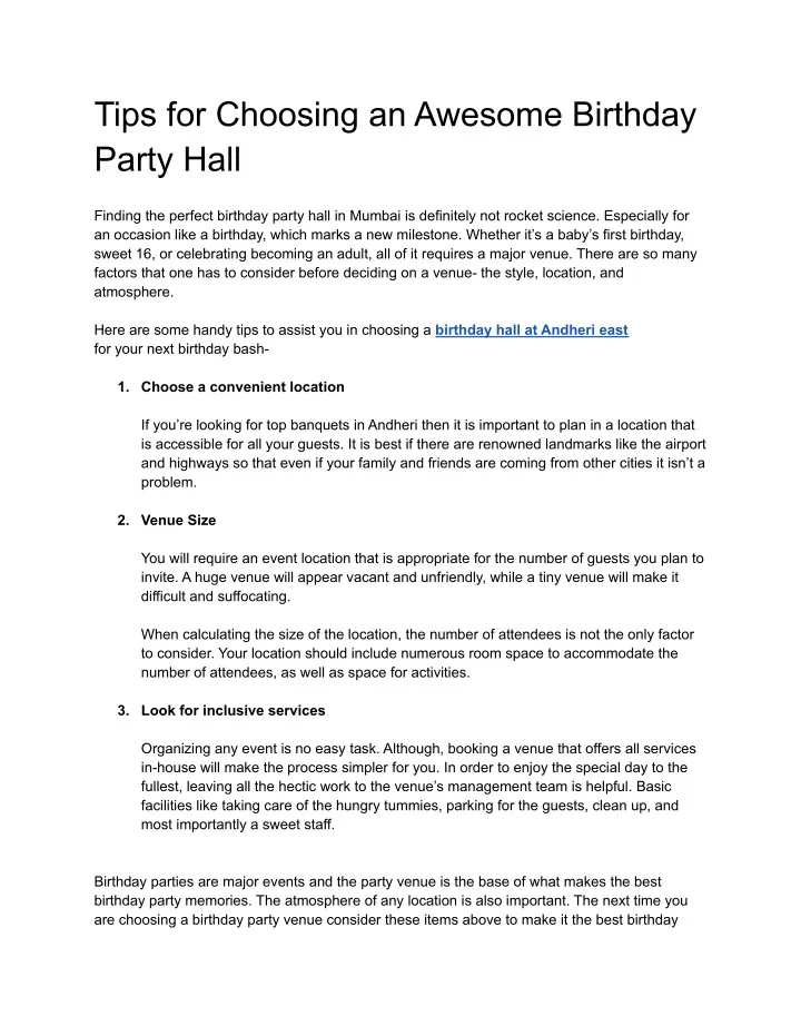 ppt-tips-for-choosing-an-awesome-birthday-party-hall-powerpoint-presentation-id-11729188