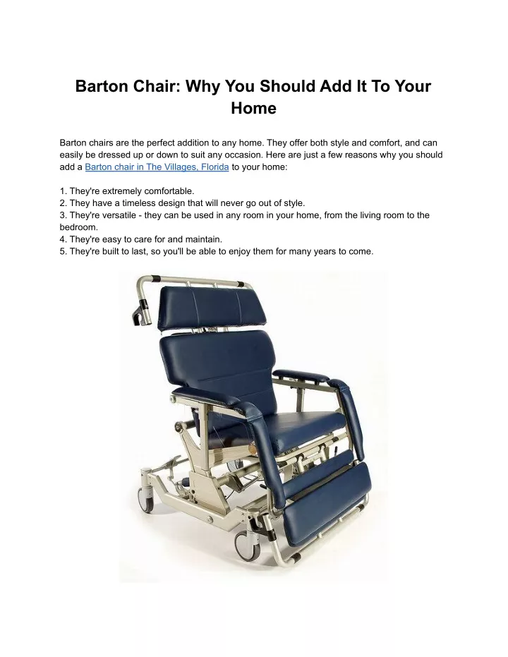 barton chair why you should add it to your home