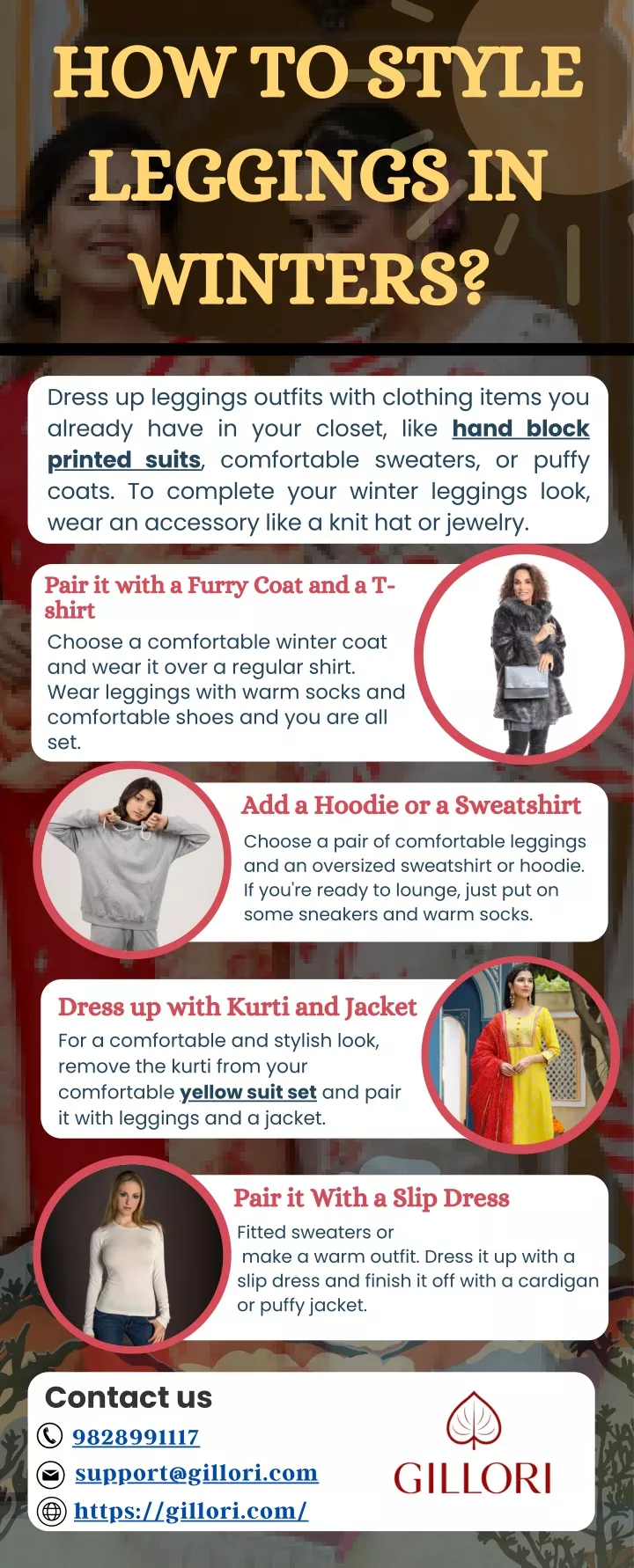 how to style leggings in winters