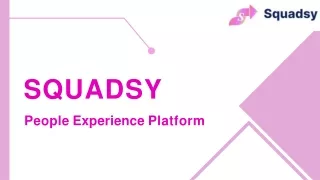 Squadsy Offers You The Best Onboarding Automation Software