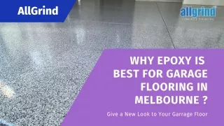 Why Epoxy is Best For Garage Flooring in Melbourne ?