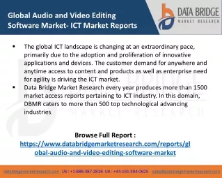 Global Audio And Video Editing Software Market Size in 2022- Business Forecast u