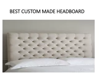 best custom made headboard