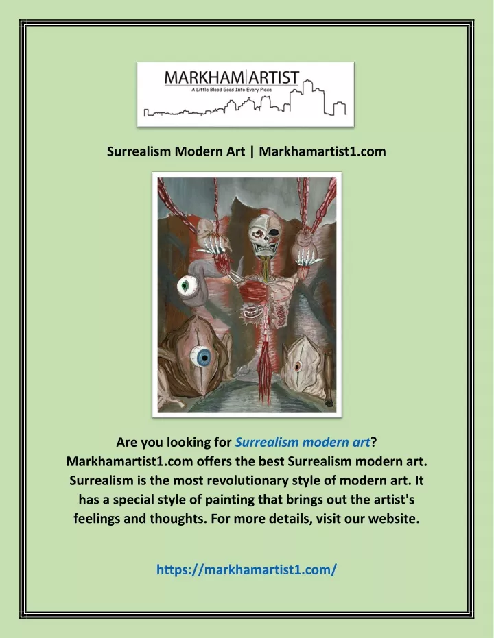 surrealism modern art markhamartist1 com