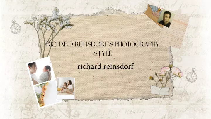 richard reinsdorf s photography style