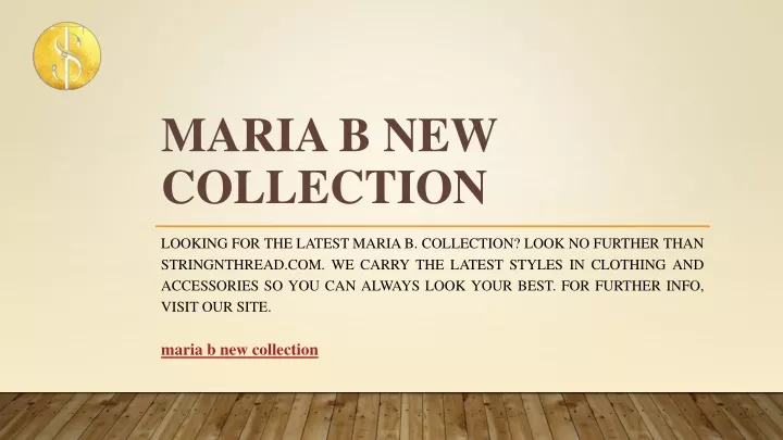 maria b new collection