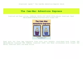 [Download] [epub]^^ The Cam-Mac Adventure Express ebook