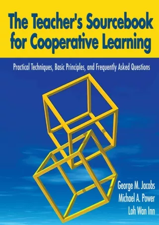 eBOOK  The Teacher s Sourcebook for Cooperative Learning Practical