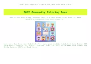 [BOOK] BOKI Community Coloring Book [PDF EBOOK EPUB KINDLE]