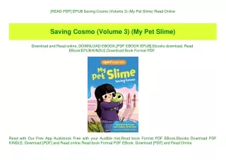 [READ PDF] EPUB Saving Cosmo (Volume 3) (My Pet Slime) Read Online
