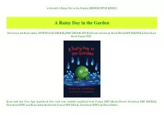 textbook$ A Rainy Day in the Garden [EBOOK EPUB KIDLE]