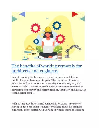 The benefits of working remotely for architects and engineers (2)