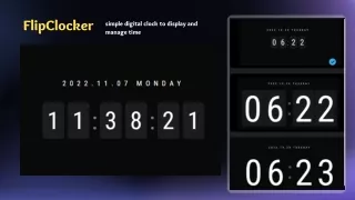 flipclocker