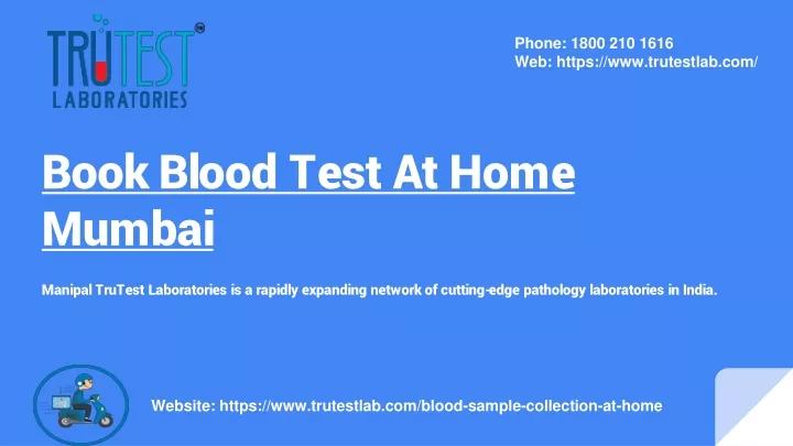 book blood test at home mumbai