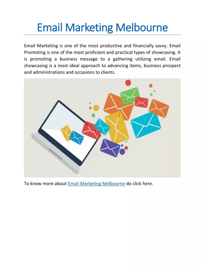 email marketing melbourne email marketing