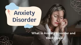 Treatment of Anxiety Disorder