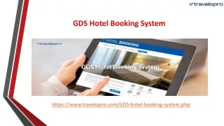 GDS Hotel Booking System