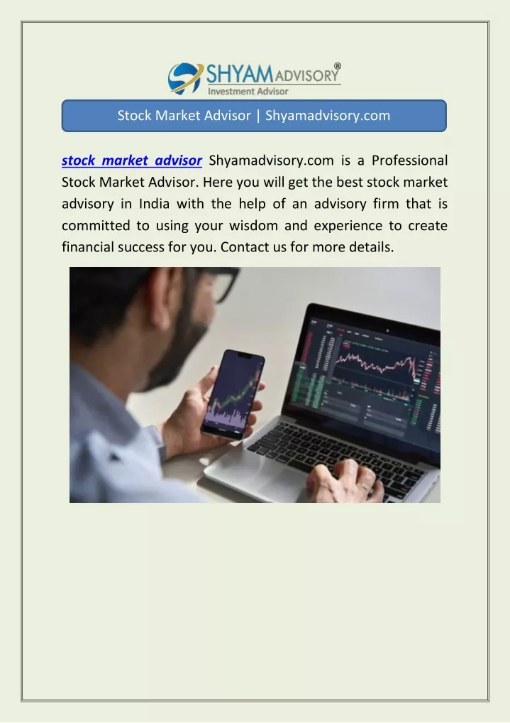 stock market advisor shyamadvisory com