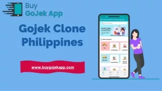 Gojek Clone Philippines - Multiple Services in One App