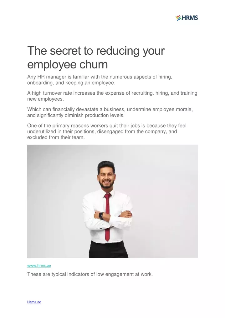 the secret to reducing your employee churn