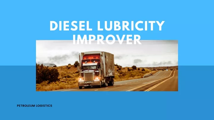 diesel lubricity improver