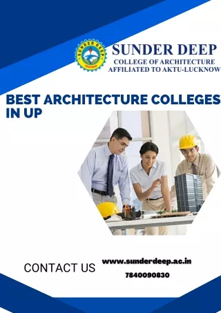 best architecture colleges in up