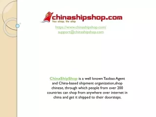 Shiping From China