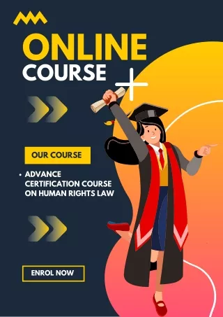 Online Certificate Course in Human Rights