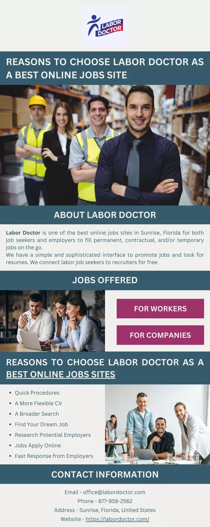 reasons to choose labor doctor as a best online