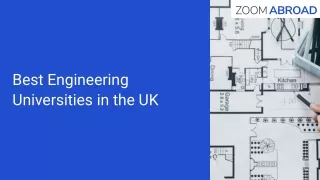 Best Engineering Universities in the UK