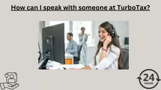 How can I speak with someone at TurboTax?