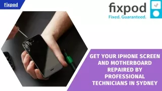 Get Your iPhone Screen and Motherboard Repaired by Professional Technicians