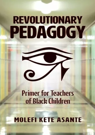 DOWNLOA T  Revolutionary Pedagogy